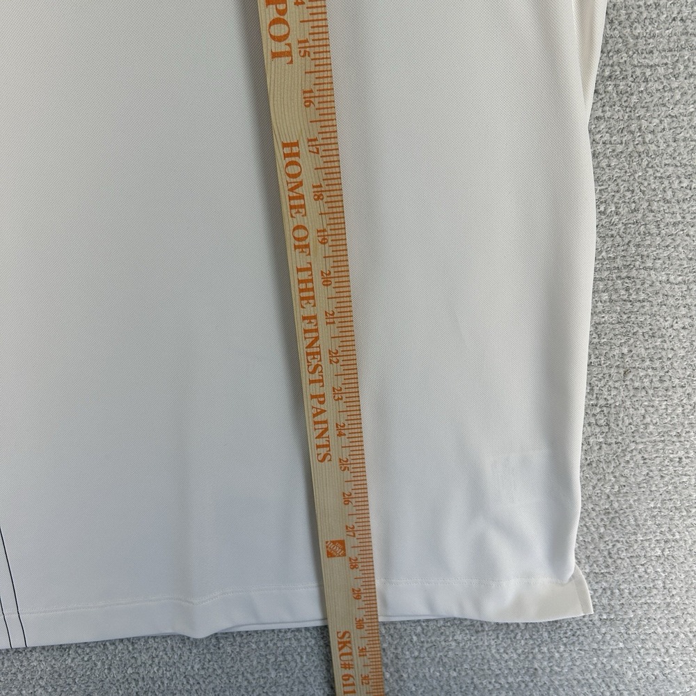 Nike Polo Shirt Mens XL White Striped TPC Sawgrass Players Championship Golf - Picture 15 of 16